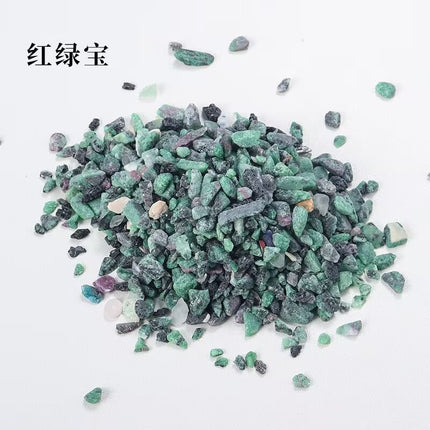 Direct Sales from the Source Factory: Natural Pink, White, Purple, Yellow Crystal Gravel, Green Aventurine, Colorful Fluorite, Energy Demagnetizing Stone, Bonsai Wholesale