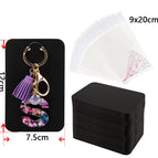 50 PCs/Pack 7.5x12CM / Black+bag