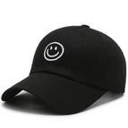 Black smiley face / Cap circumference 56-60cm (adjustable)