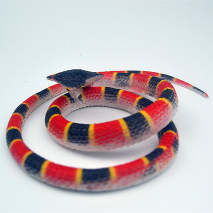 New Soft Rubber Pattern Python, King Snake, Germanium Snake, Red Snake, Various High Artificial Fake Snake Models