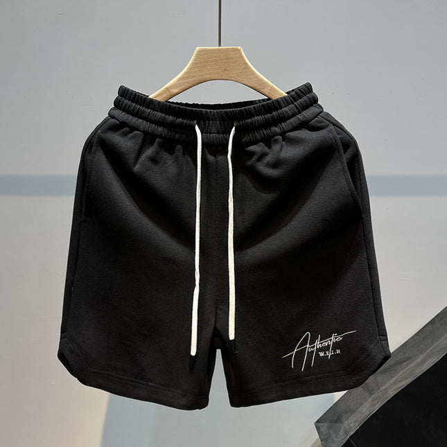 American Shorts Men's 2025 New Summer Trendy Brand Sports Basketball Pants Fitness Trendy Loose Casual Pants