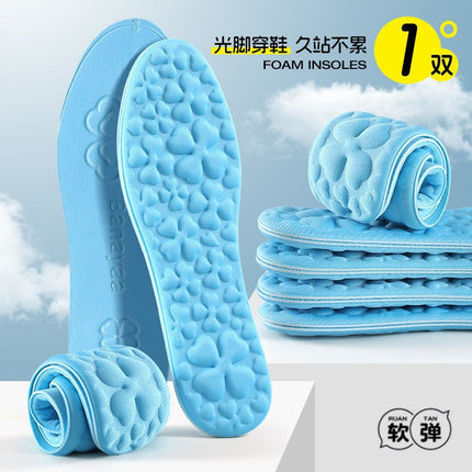 Boots Insoles Are Deodorant, Antibacterial, Sweat-Absorbent, Breathable, Light and Comfortable, Long-Standing Women's Sports Shoes, Summer Leather Shoes, Deodorant Men's Shoes