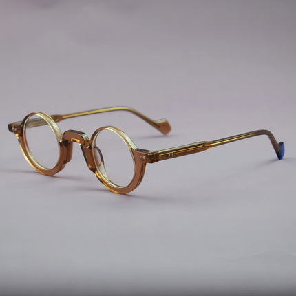 Trendy fashion plate new European niche glasses can match myopia glasses men's and women's glasses frame retro eye frame