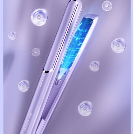 A generation of cross-border straight roll dual-purpose hair straightener portable electric splint hair salon household wet and dry curling iron