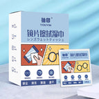 Glasses wipes 100 pieces/box [picture color]