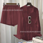 Burgundy suit / 3XL
