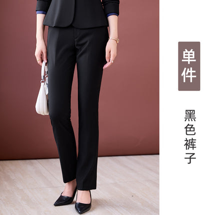 Gray Suit Suit for Women 2025 New Spring & Fall High-End Business Attire Formal Hotel Front Desk Manager Work Clothes