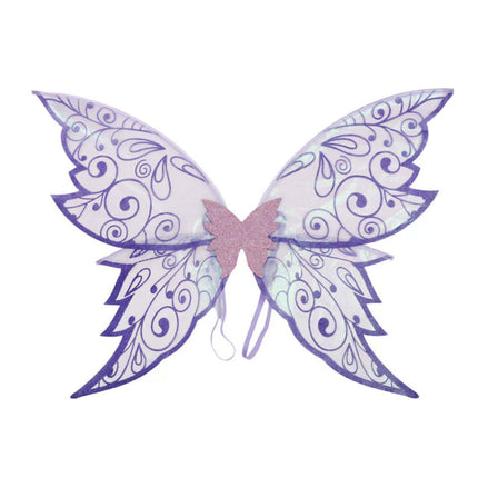 2025 Halloween New Products for Kidsren and Adults Elf Butterfly Wings Back Decoration Holiday Party Dress up Hot Stamping Butterfly Wings