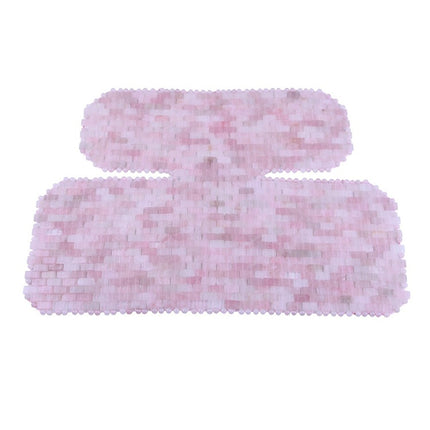 Powder crystal eye mask Jade eye crystal eye mask to relieve eye fatigue amethyst white jade mask spot hot sale