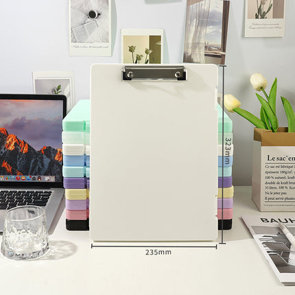 A4 folder student writing pad paper data storage box multi-functional office file storage box