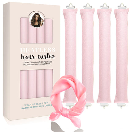 Cross-border new thick lazy sleeping non-hot curly hair curler European and American simple hair curler hook in stock wholesale