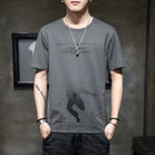 Gray [parkour] short sleeve / M