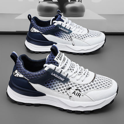 Forrest Gump Men's Shoes, Summer Breathable High-End Mesh Sneakers, Thin Sports Casual Dad Shoes for Teenagers, Odor-Resistant Trendy Shoes