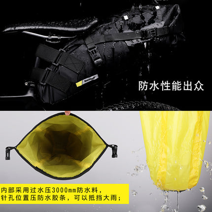 Rhinowalk Rhino Walking 10L Sewing Bag Waterproof Big Tail Bag Riding Tail Bag Bicycle Bag Saddle Bag