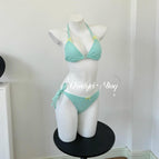 Green bikini / S 40-47.5kg