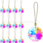 30mm round bauhinia ab color 12 pieces/set