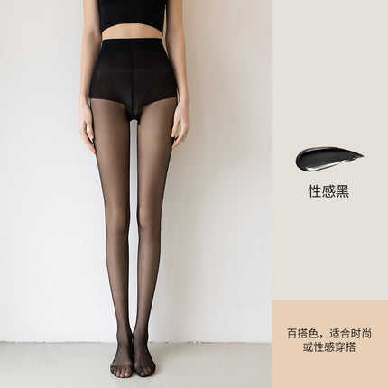 Silk Stockings Women's Summer Ultra-thin Anti-hook Silk Pantyhose Skin-color Bare Light-sensitive Leg Artifact Skin-beautifying Sunscreen Flesh-colored Silk Stockings