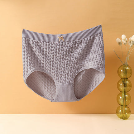 Autumn and Winter New Large Size Underwear for Women 100kg High Waist Tummy Control Pants Extra Large Plus Size mm Briefs for Women Breathable