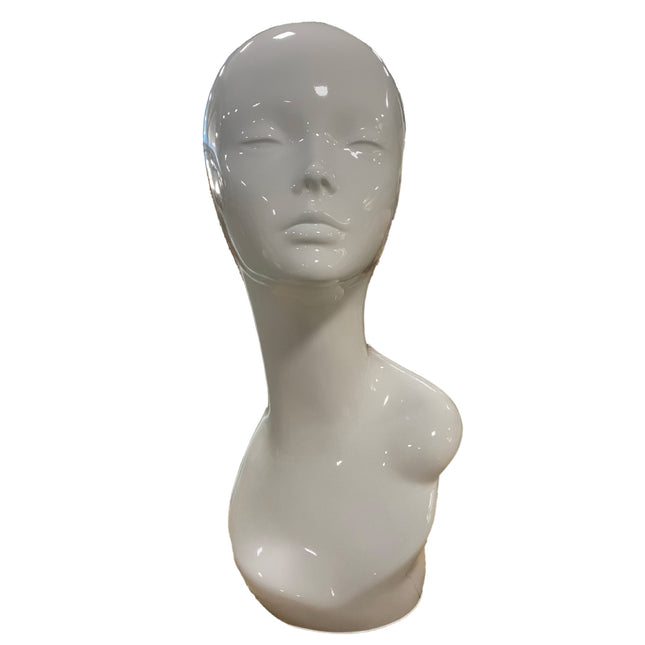 New Men's and Women's Head Dummy Head PVC Resin Model Wig Necklace Headset Hat Head Model Head Props