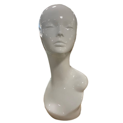 New Men's and Women's Head Dummy Head PVC Resin Model Wig Necklace Headset Hat Head Model Head Props