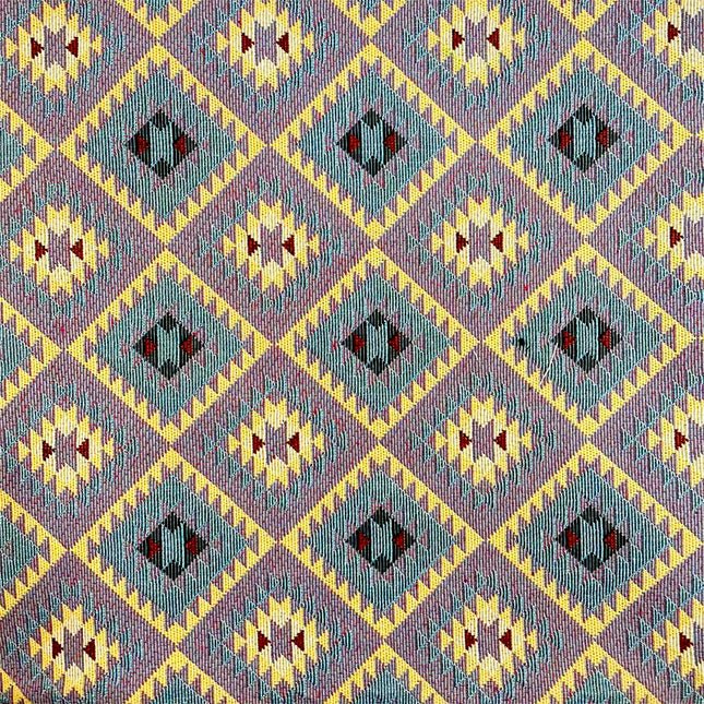 Ethnic style yarn-dyed jacquard cloth geometric stripes home fabric tablecloth sofa cloth decorative cloth for clothes in stock wholesale