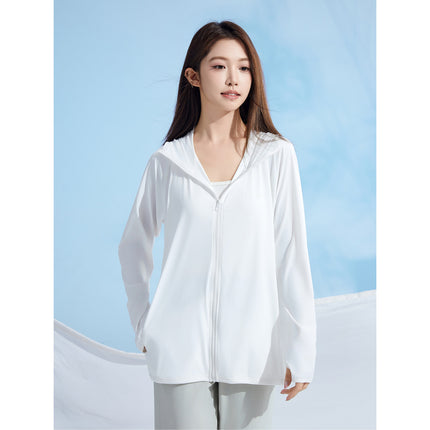 Cooling Loose-Fitting Sun Protection Clothing for Women, Summer Uv Protection, Lightweight Breathable Long-Sleeved Jacket, Ice Silk Sun Protection Clothing for Men