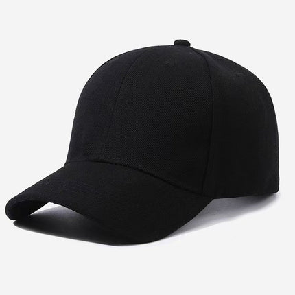 Cross Border Baseball Cap LOOGO Custom Light Plate Blank Solid Color Printable Print Embroidery Group Gift Cap