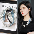 27-Diamond Black Edge (Diamond Scarf)