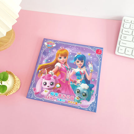 Handmade DIY Quiet Book Magnetic Sticker Magnetic Suction Large Kidsren's Educational Toy Girl Mini Magnetic Quiet Book