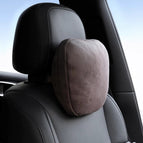 Perforated mocha color headrest single piece