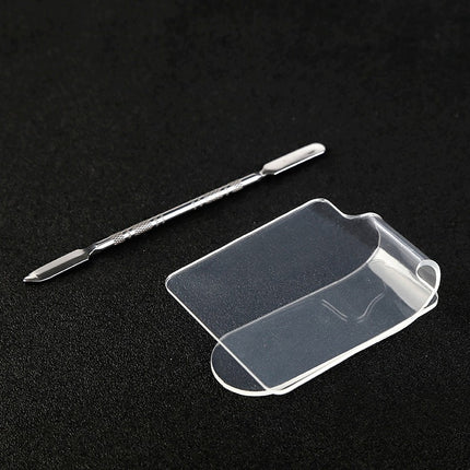 Factory spot stainless steel palette palette with palette bar nail beauty makeup set color palette tools