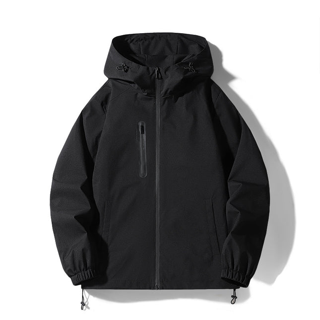 Live Explosions Jacket New Waterproof Charge Clothes Couple's Hooded Outdoor Mountaineering Functional Clothes Loose Jacket