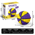 Source building block manufacturers can be substituted into the warehouse / Cross-border Hot Selling Basketball Building Blocks