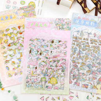 Chinese Puzzle Stickers / Stickers Puzzle Chinois