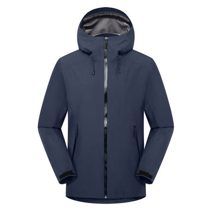 Taizhou Bird Lt Hardshell Waterproof Jacket with Rubberized Seams, Single-Layer Spring and Autumn Outdoor Mountaineering Clothing for Men and Women, Casual Jacket