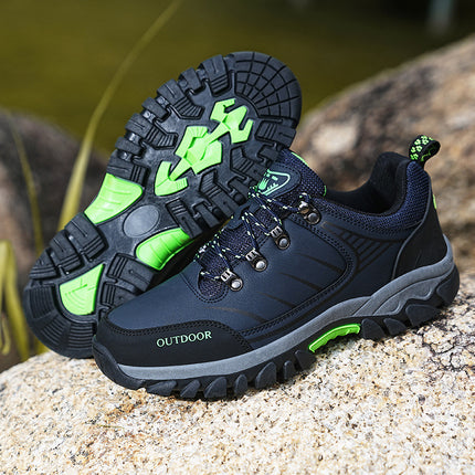 Cross-Border Recommendation for Autumn and Winter Men's Low-Top Outdoor Mountaineering and Hiking Sports Shoes, Men's Non-Slip and Wear-Resistant Work Boots