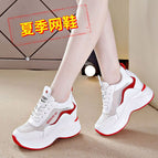 White and red (summer mesh shoes) / 34