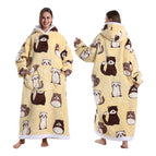 Beaver / Warm clothing for adults, length 90cm