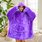 Purple / One size fits all: length 110cm / bust 160cm / weight 850g