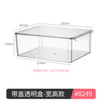 8249. transparent box with lid-width and height_1 piece