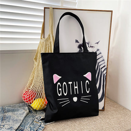 2022 Fashion Shoulder Bag Casual Oxford Cloth Printed Vegetable Bag Simple Portable Mommy Handbag