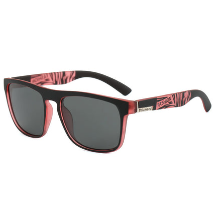 Polarized Elastic Paint Real Film Sunglasses Outdoor Beach Men's Sunglasses Fishing Mountaineering Glasses Anti-UV New