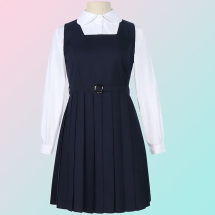 Jumpsuit Vest Dress Cos Chainsaw Man War Devil School Uniform Anime Cosplay Costume Female High School Jk Uniform Skirt