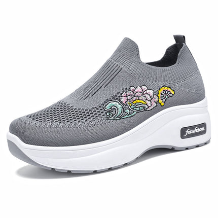 Women's Shoes Spring New Lightweight Platform Casual Shoes Women's Height-Increasing Shoes Versatile Thick-Soled Shoes Foreign Trade Women's Shoes