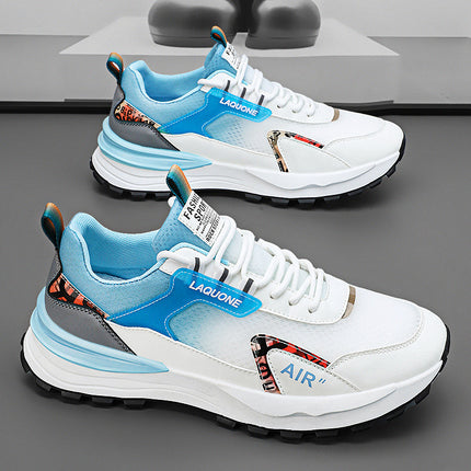 Forrest Gump Men's Shoes, Summer Breathable High-End Mesh Sneakers, Thin Sports Casual Dad Shoes for Teenagers, Odor-Resistant Trendy Shoes