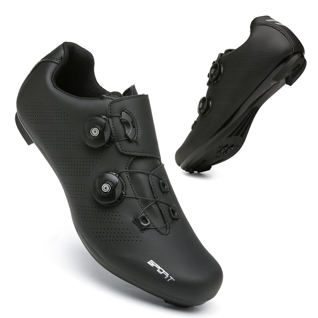 Cross-border foreign trade bicycle shoes cycling shoes men and women road bike lock shoes mountain bike booster shoes hard bottom wholesale