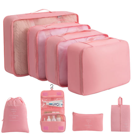 Cross-border Travel Storage Bag Ten-piece Set Business Travel Storage Bag Large Capacity Storage Bag Waterproof Travel Storage Bag