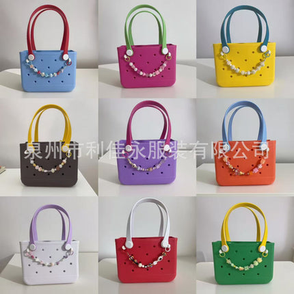 Factory Ready-Made Eva Kidsren's Small Waterproof Portable Mini Compact Bag Can Be DIY Hole Outdoor Beach Bag