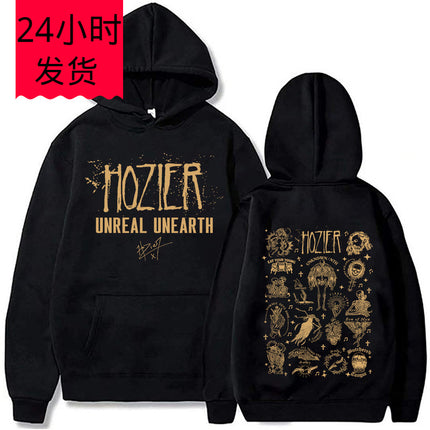 Hozier Unreal Unearth Tour Hoodie Women Men Pullover Vintage