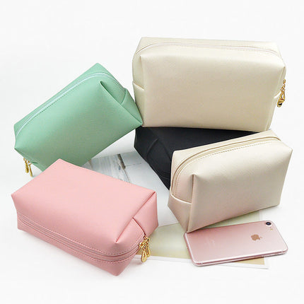 Cross-Border Popular Dopamine Makeup Bag, Portable Travel Toiletry Storage Bag, Clutch Bag, Waterproof Makeup Storage Bag